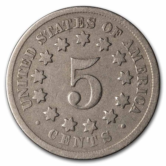 1868 Shield Nickel VG 1868 Shield Nickel VG